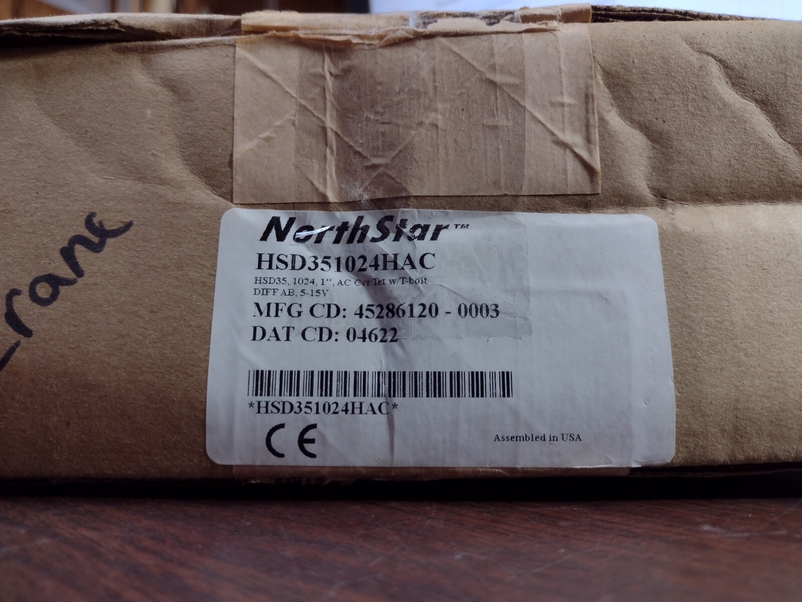 NORTHSTAR HSD351024HAC OPTICAL HOLLOWSHAFT ENCODER HSD35 1″ BORE NEW IN BOX