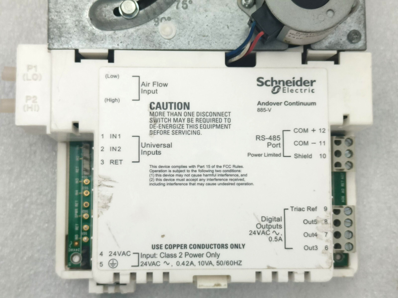 Schneider Electric B3885-V Andover Continuum Controller