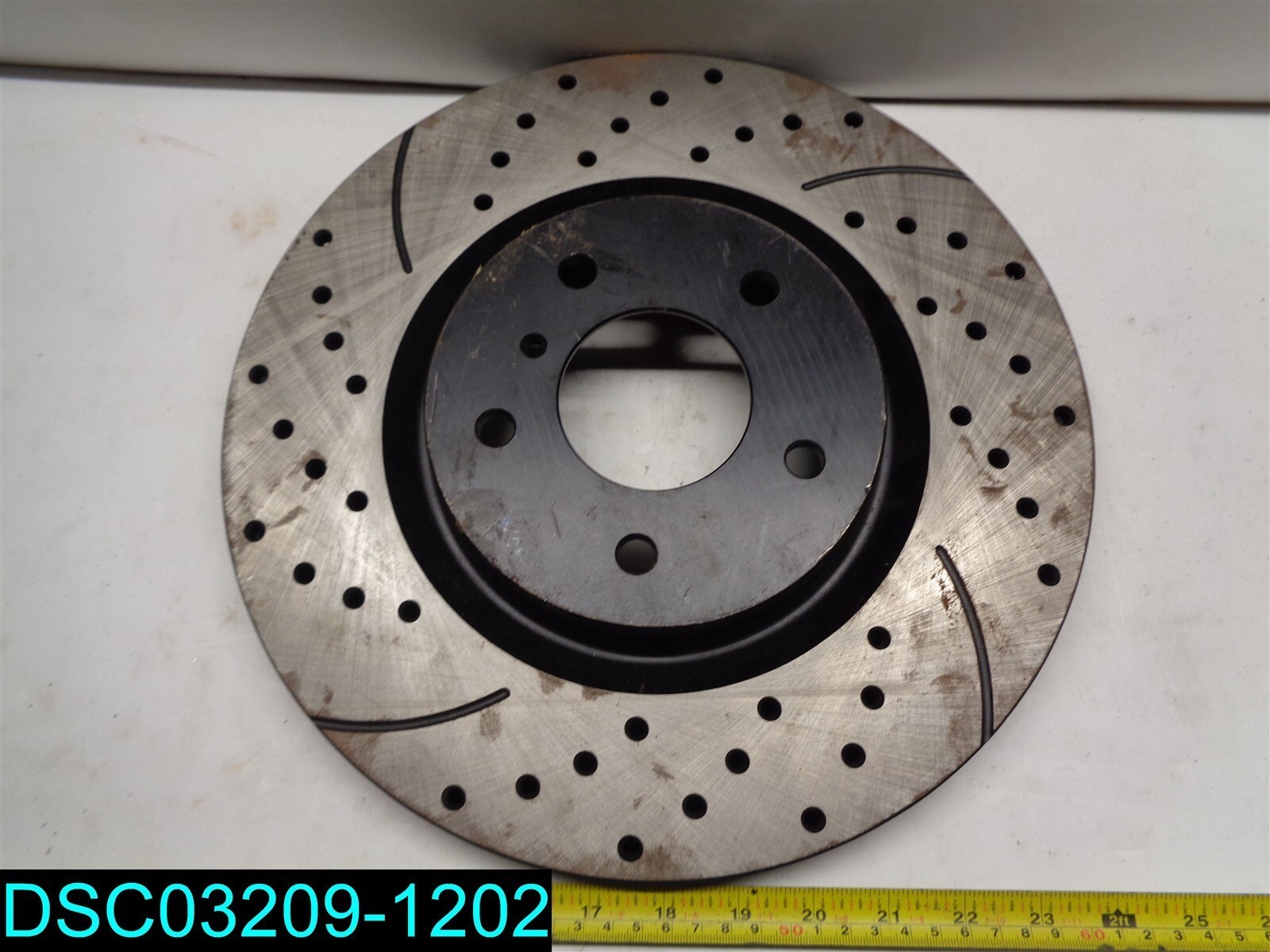 Front Performance Drilled Slotted Brake Rotors v1008-15/10/20-pr41397l-po97557