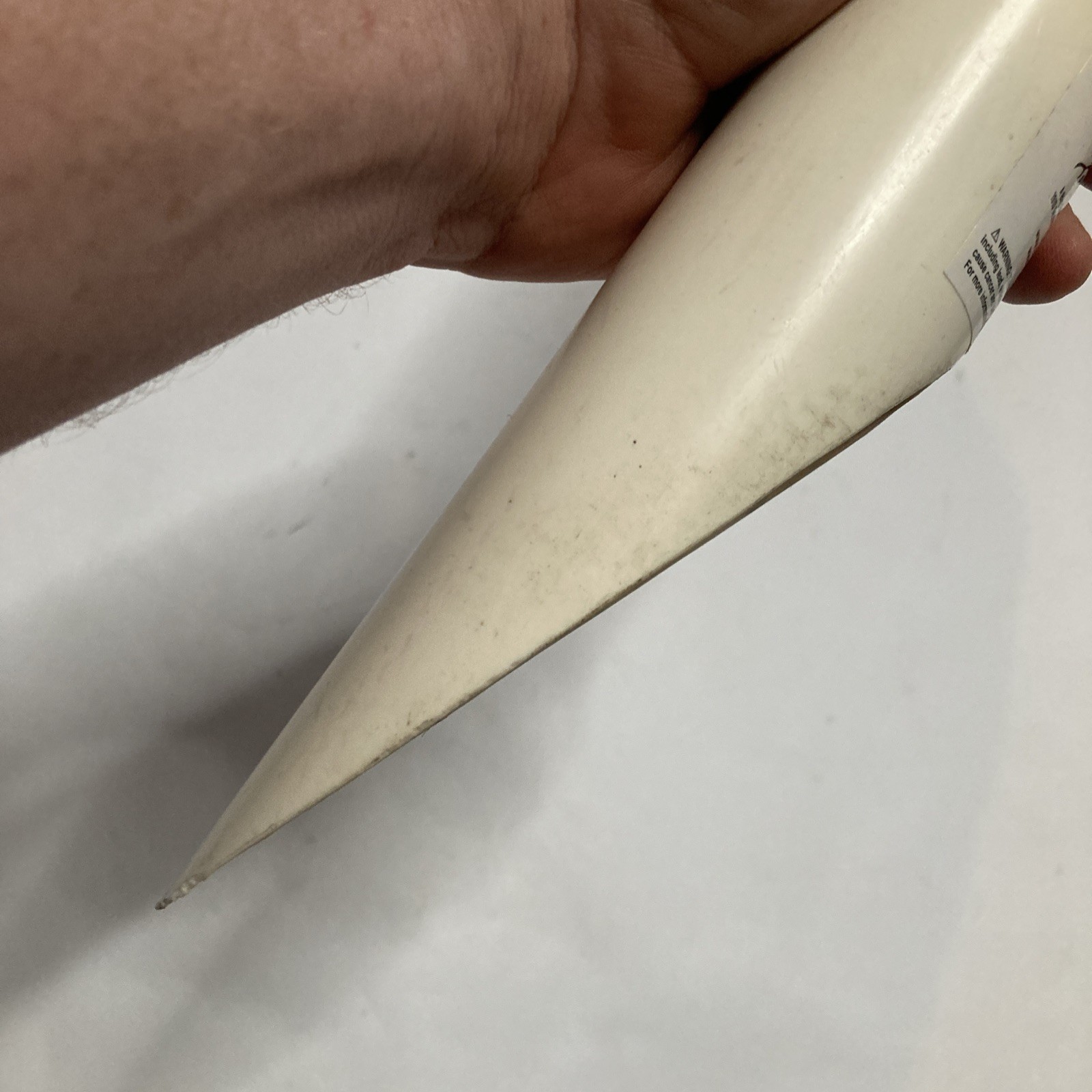 Hurricane Tubular Sand Spike, 27″, White