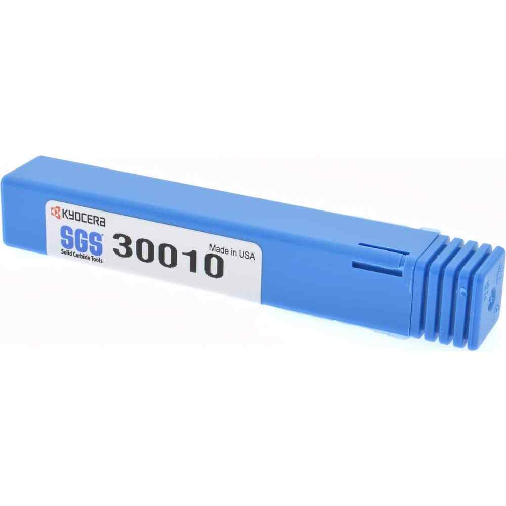 SGS 30010 Square End Mill: 5/16″ Dia, 13/16″ LOC, 5/16″ Shank, 2-1/2″ OAL