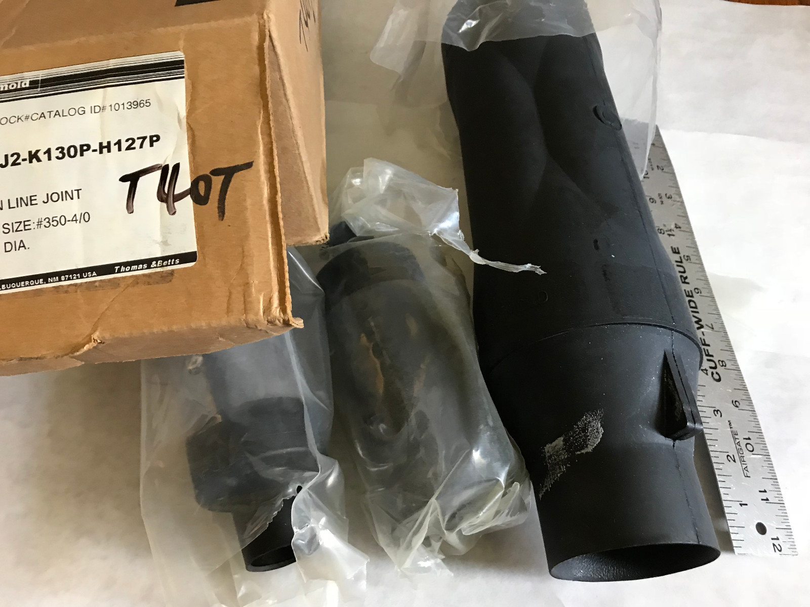 ELASTIMOLD 15PCJ2-K130P-H127P STRAIGHT CABLE JOINT15KV IN LINE 15PCJ-T 350-4/0