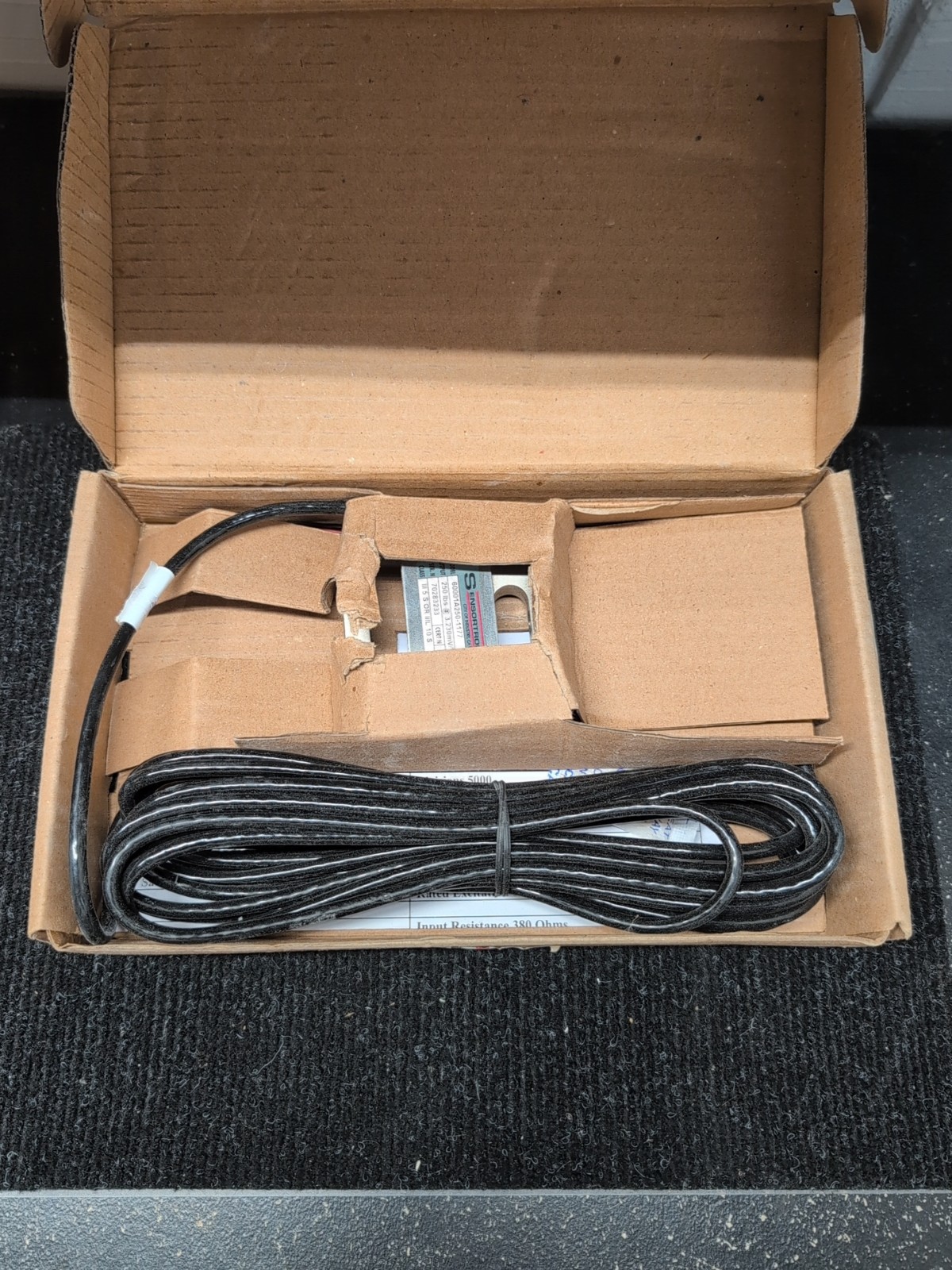 Rice Lake SBM 60001A250-1177 Load Cell 250LB with 20ft Cable New Old Stock