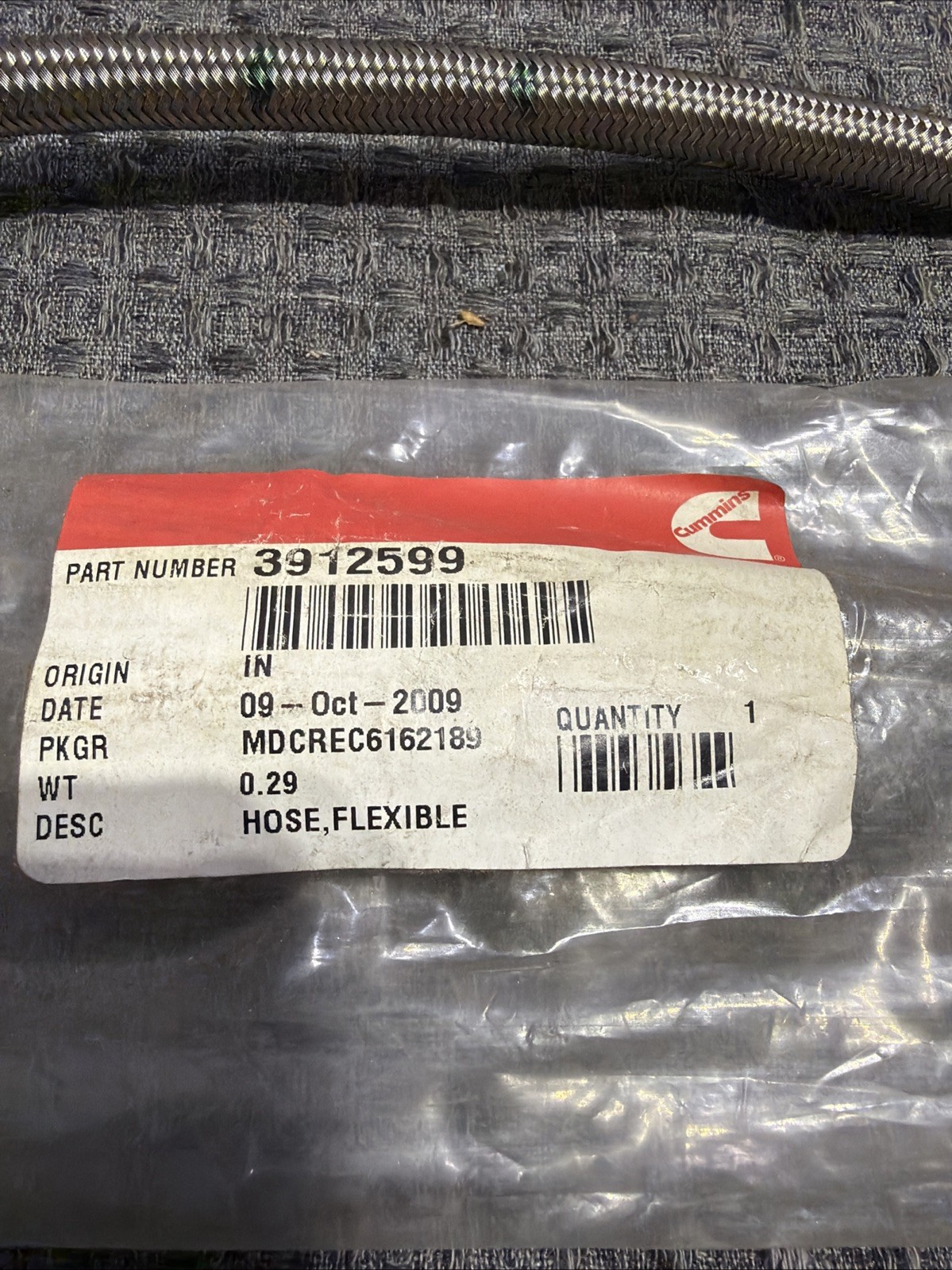 CUMMINS 3912599 / 3912599 (NEW IN BOX)