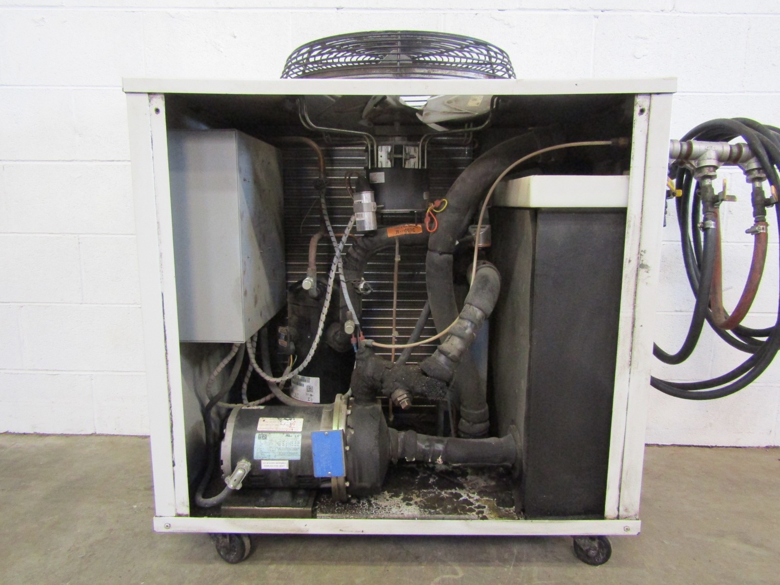 For Parts IMS Hydra EQ2A03 3 Ton Air Cooled Portable Water Chiller 460V 7.2-GPM