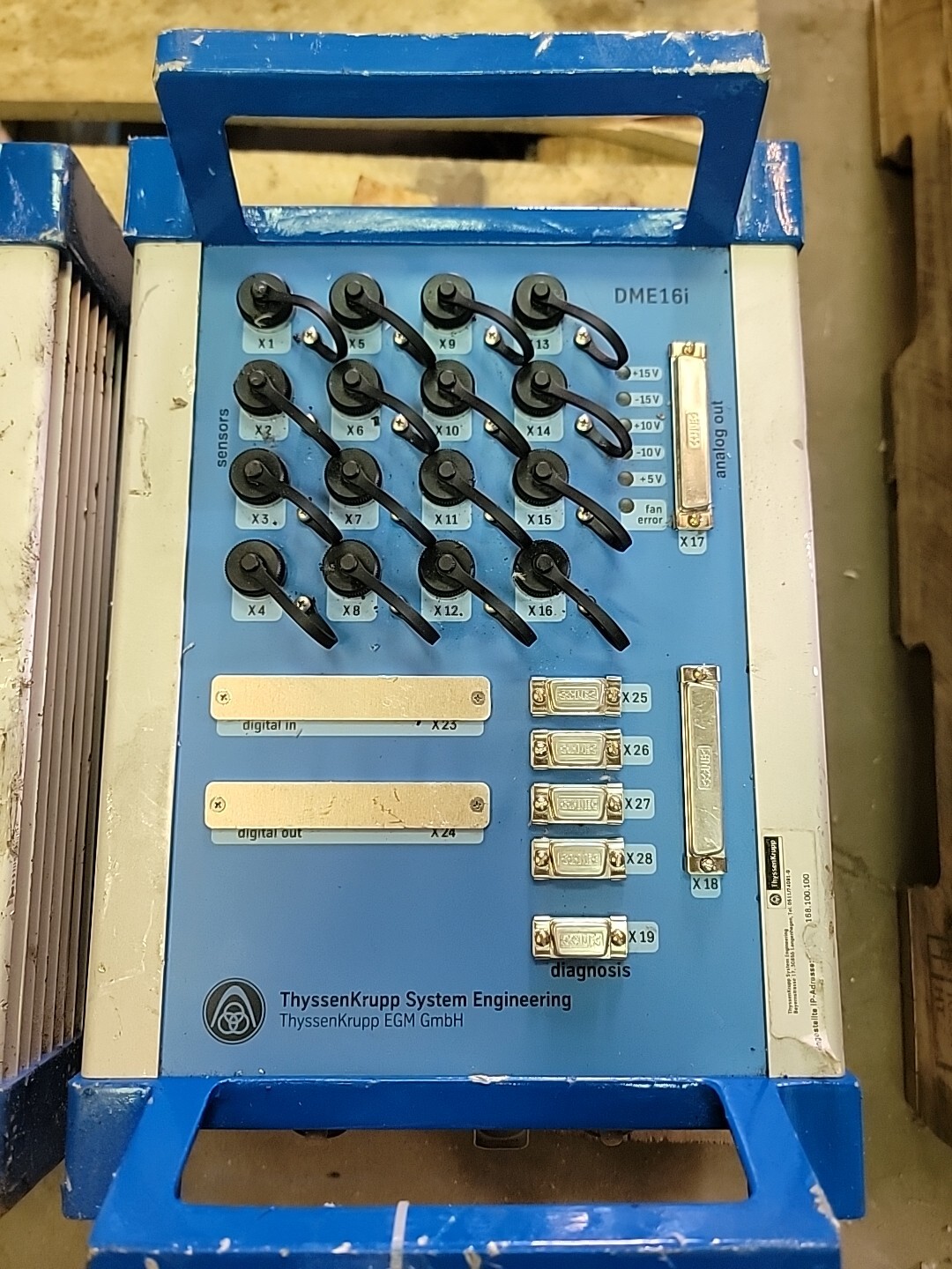 THYSSEN KRUPP DME16i DIGITAL REMOTE I/O CONTROLLER