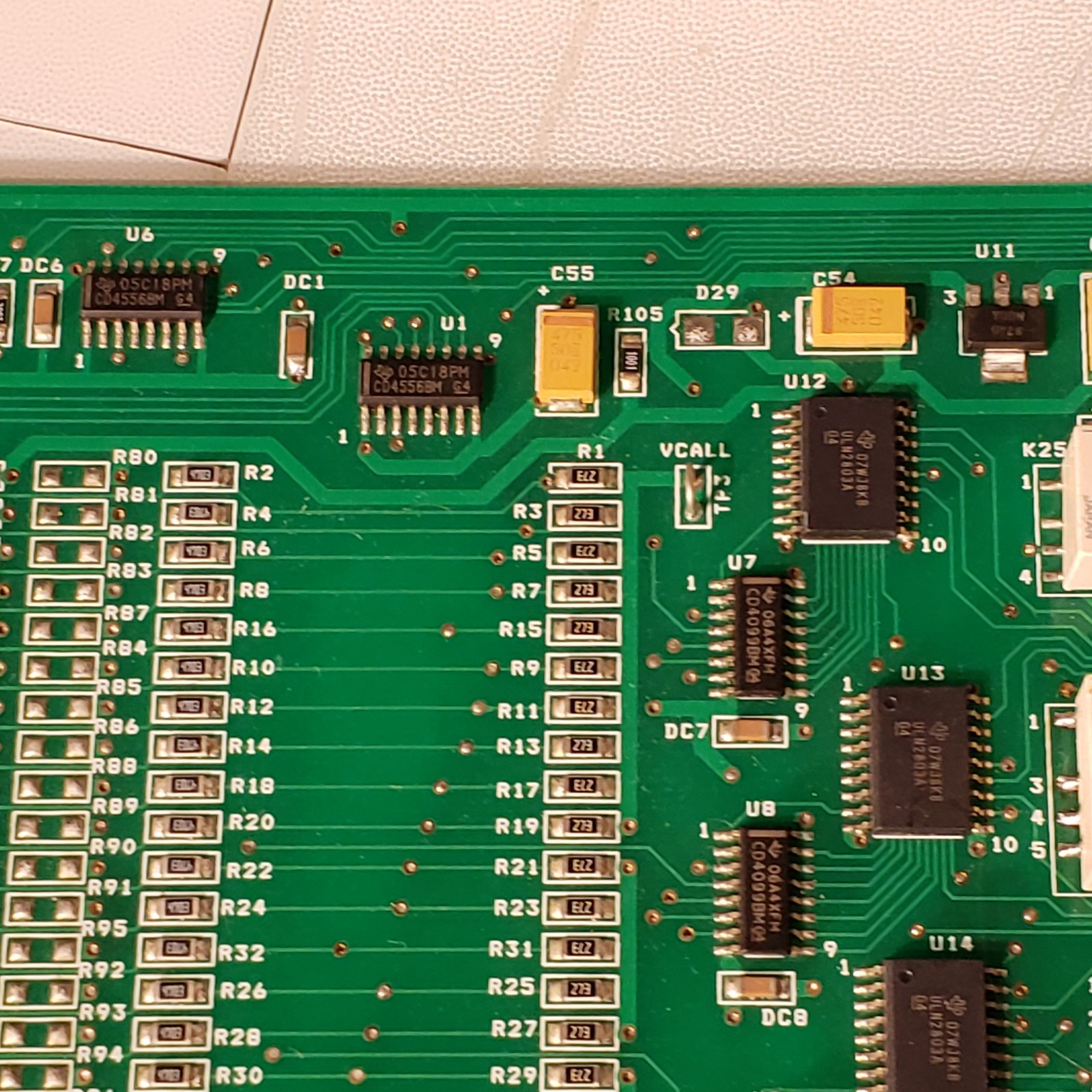 Telecor IOP-4 Rev 0.2 4 Wire File E-37 Plug In Module Control Board