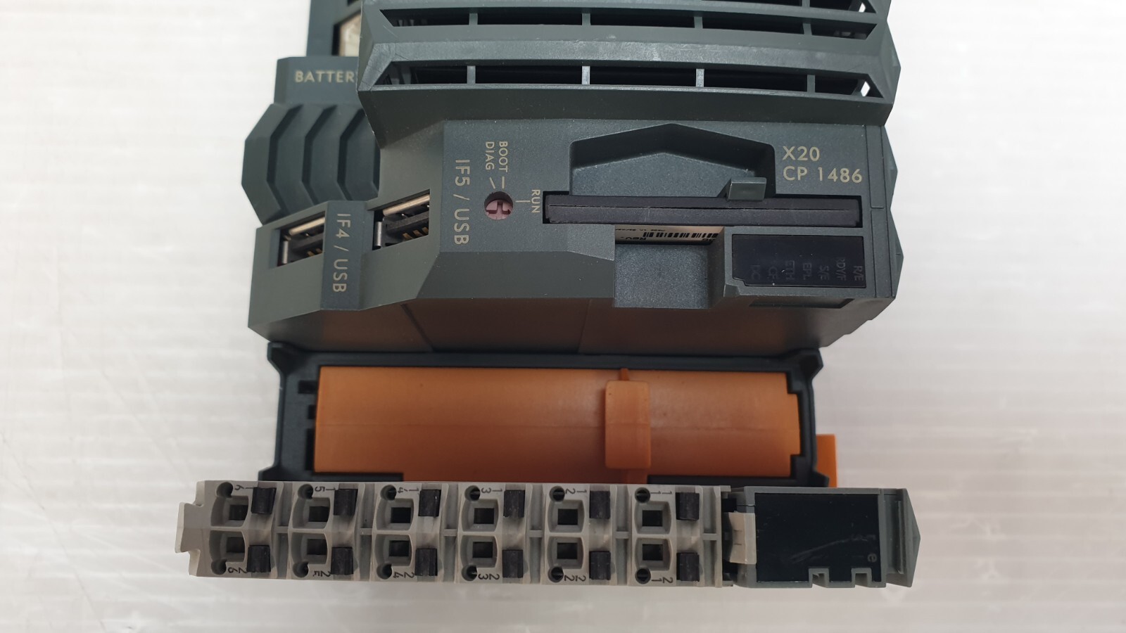 B&R Automation X20 CP 1486 Rev. H0 Central Processing Unit (CPU) Module