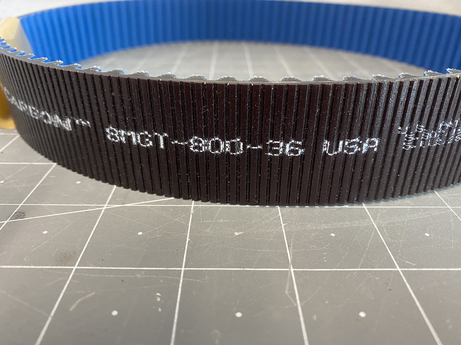 Gates Powergrip Poly Chain GT Carbon Polyurethane Belt PN: 8MGT-800-36