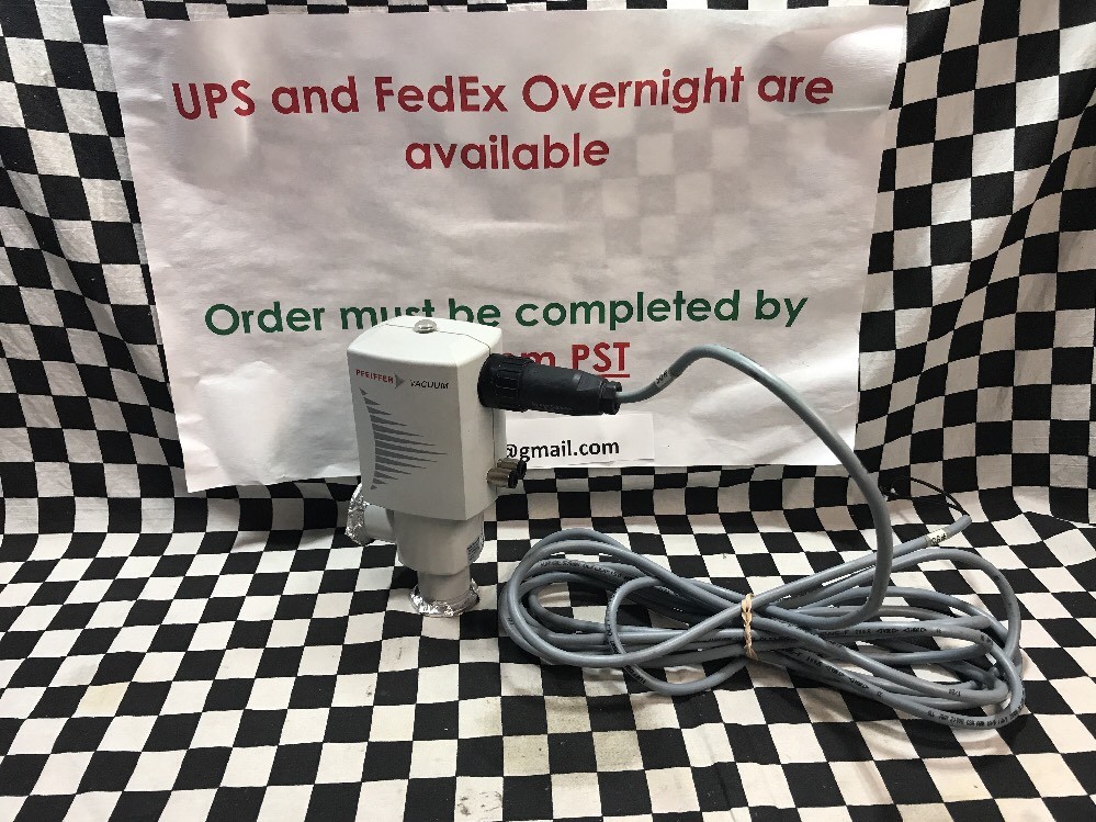 PFEIFFER VACUUM ANGLE VALVE KF-25 D-35614, EVB025PX, PFA48232, Shipsameday#141B9