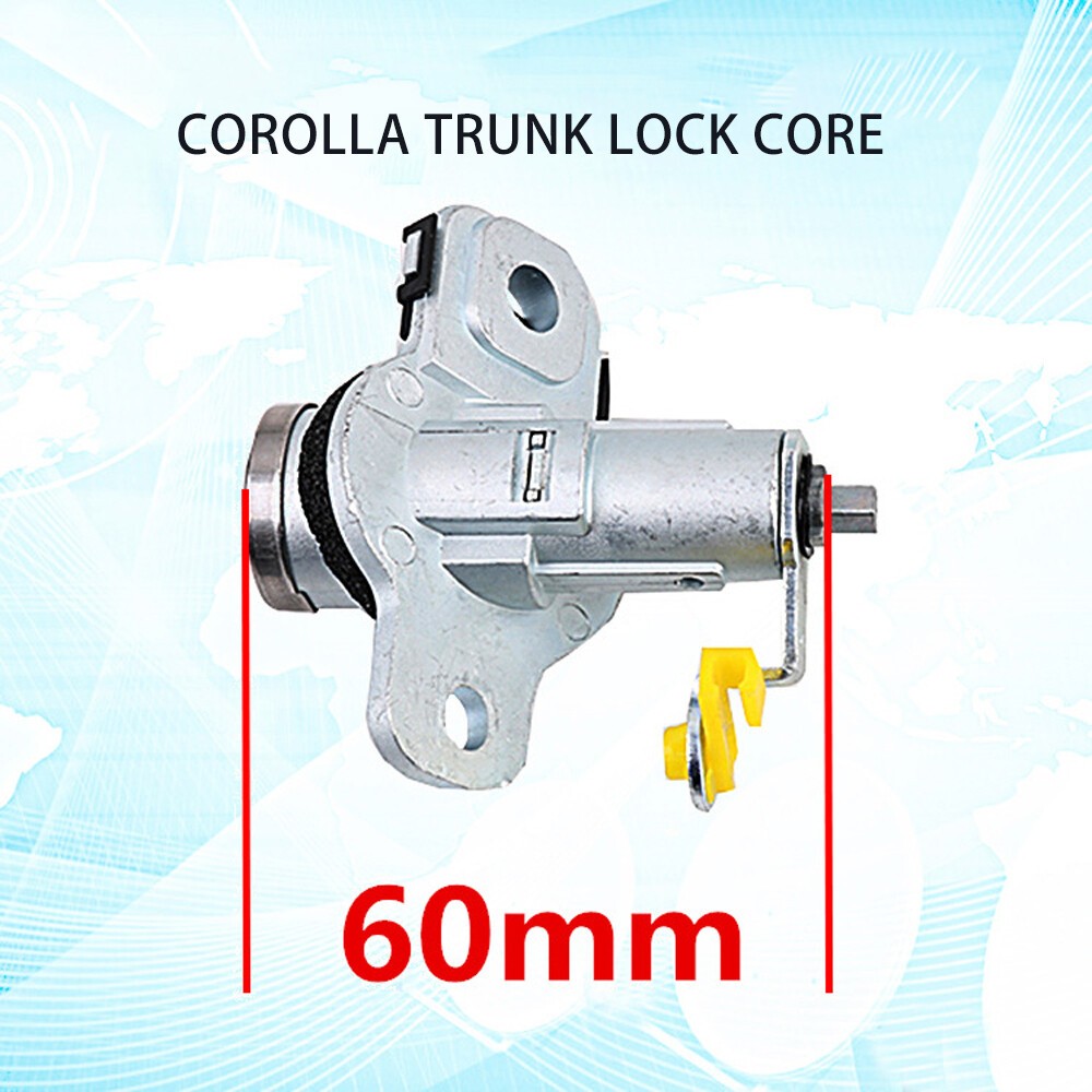 FIT FOR 2009-2013 COROLLA CAR REAR TRUNK LID DOOR LOCK CYLINDER W/ KEY
