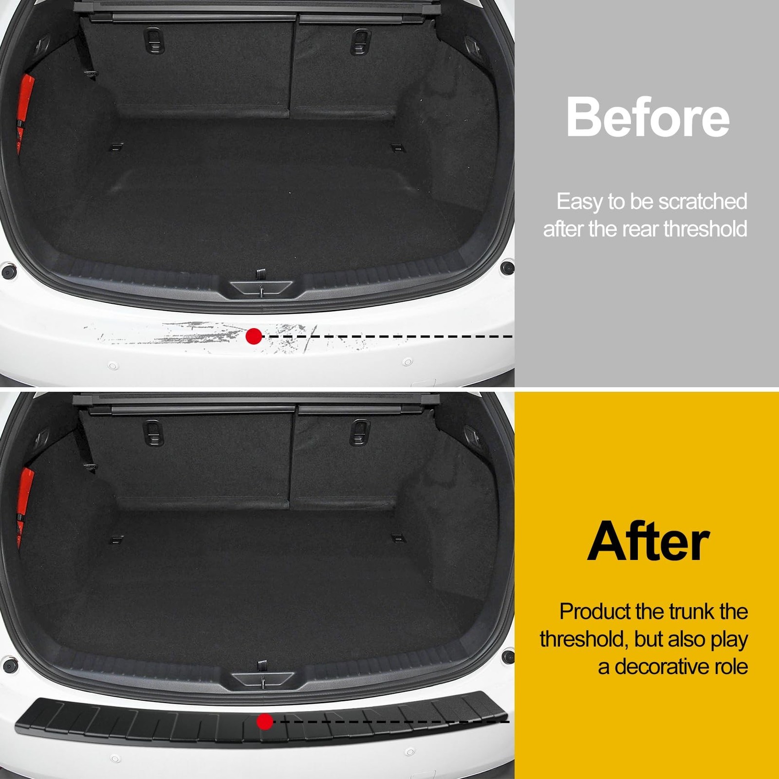 Rear Bumper Protector for Mazda 2017-2025 2026 CX5 CX-5 Car Accessories ABS P…