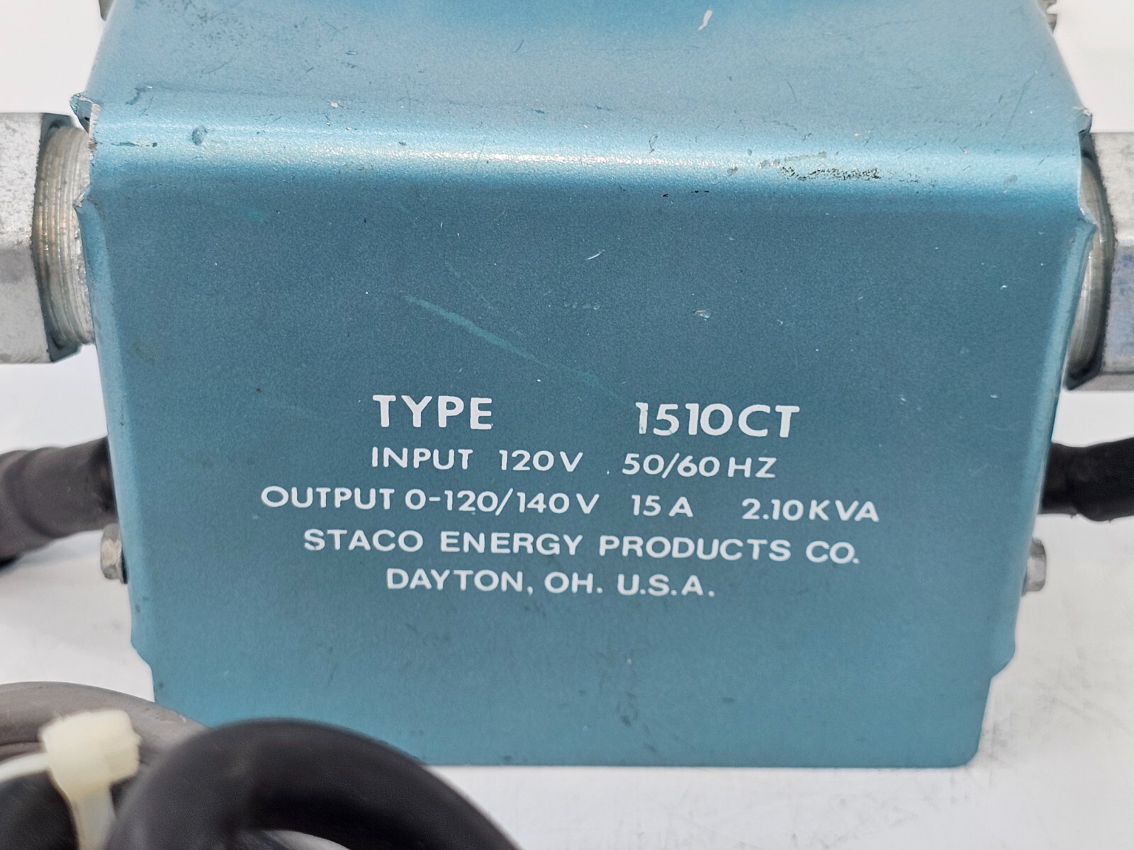 Staco Energy Products Model: 1510CT-2 240V to 280v 15A 50/60 Hertz