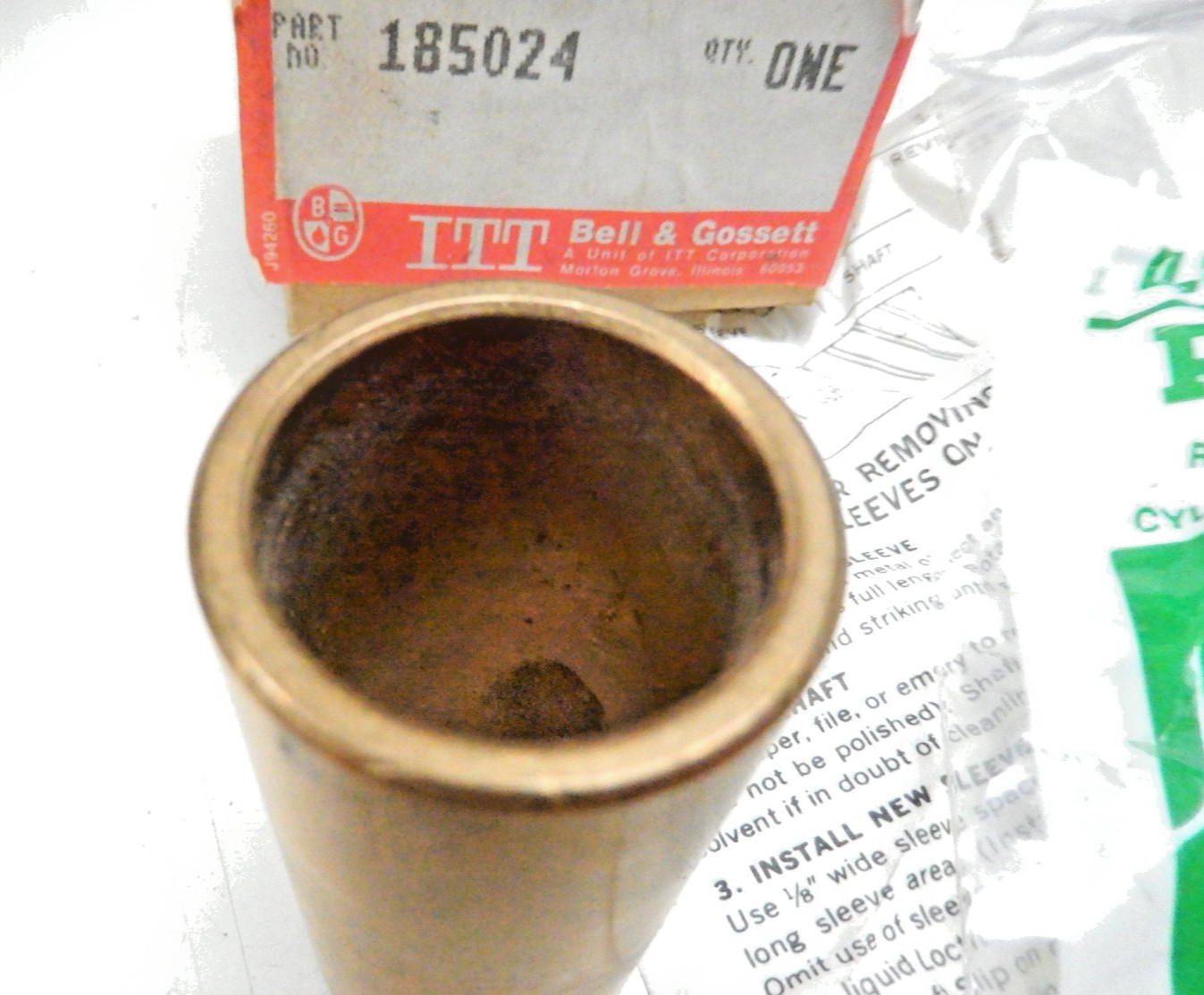 Bell & Gossett 185024 Bronze Pump Shaft Sleeve