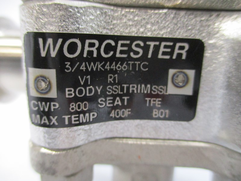 WORCESTER CONTROLS 1039SNR6 3/4WK4466TTC 120PSI 3/4″ NSNP