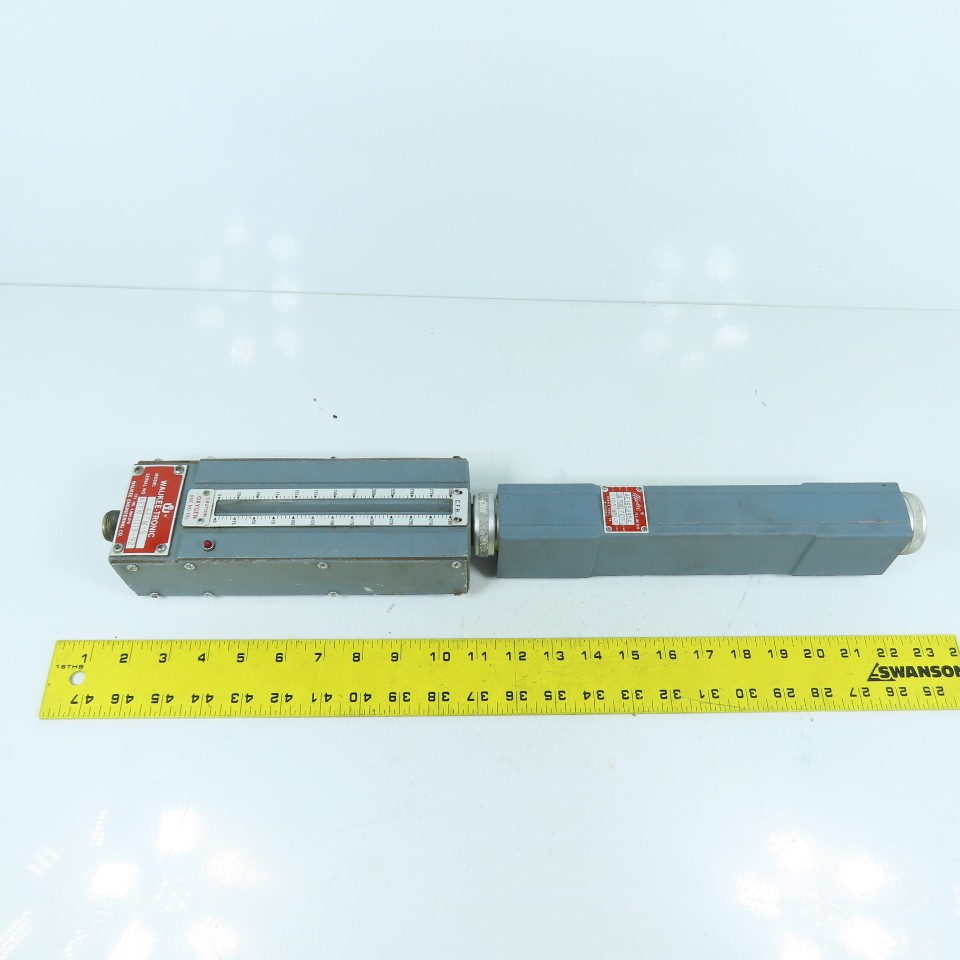 Waukee MPX-7 Flo-Meter Gas Flow Meter PR 30PSIG W/ Waukee-Tronic Controller