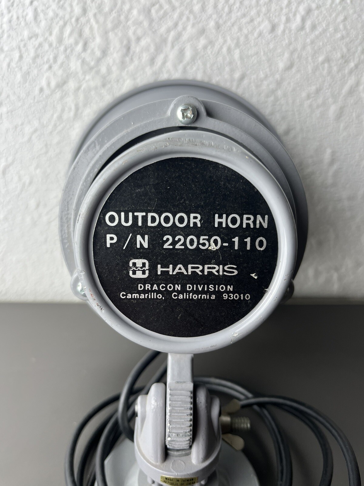 Vintage Harris 22050-110 1 Watt Horn All Metal