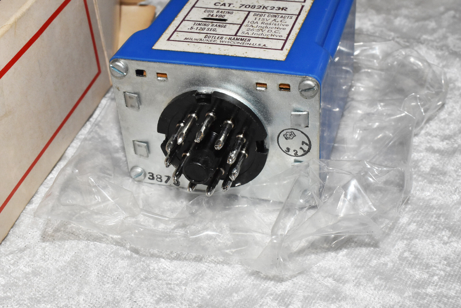 NEW IN BOX CUTLER HAMMER 7082K23R 115VSC 10A 5-120S NSMP NOS ready to ship