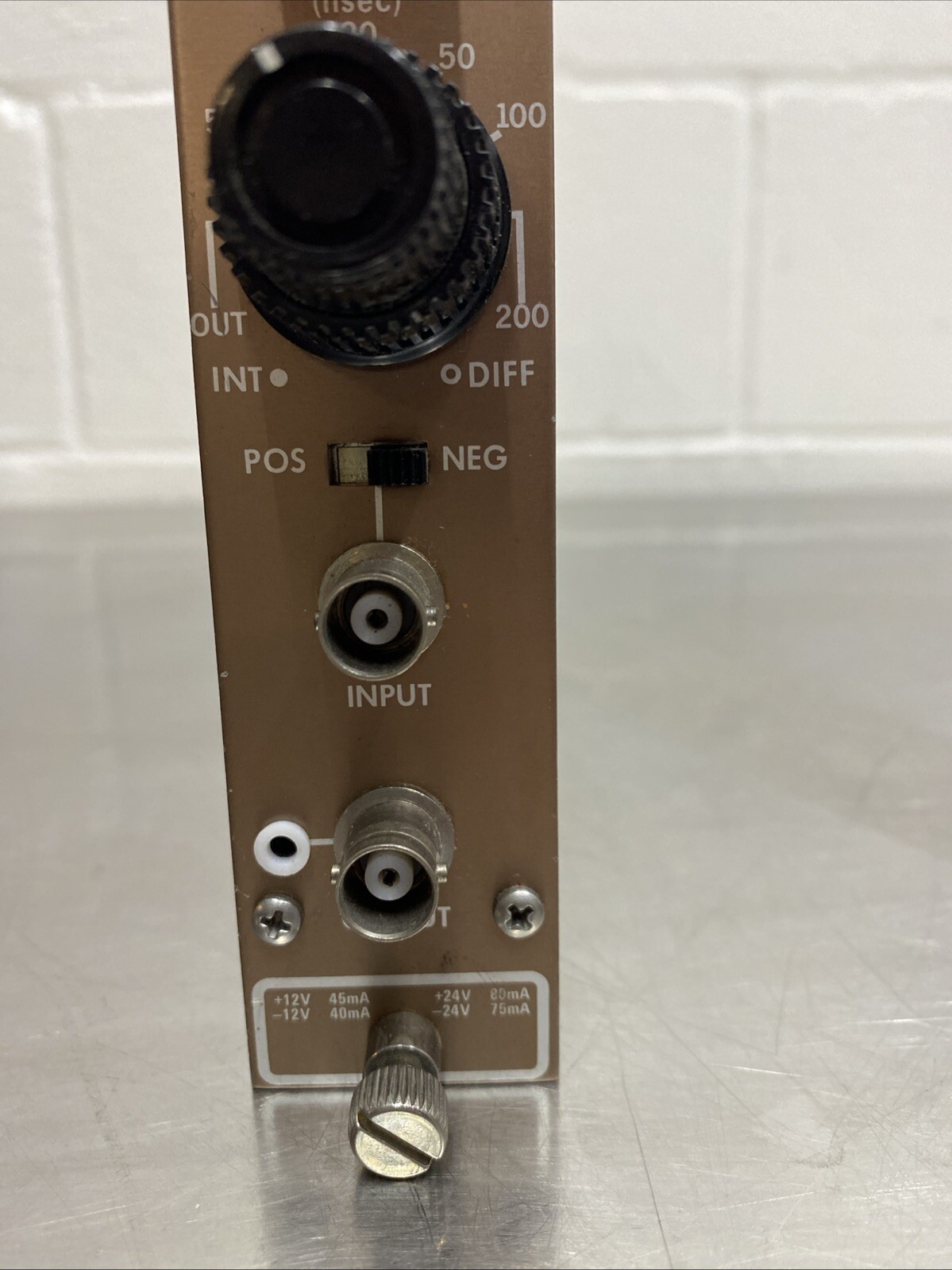 EG&G Ortec 454 Timing Filter Amplifier Plugin Nim Bin Module
