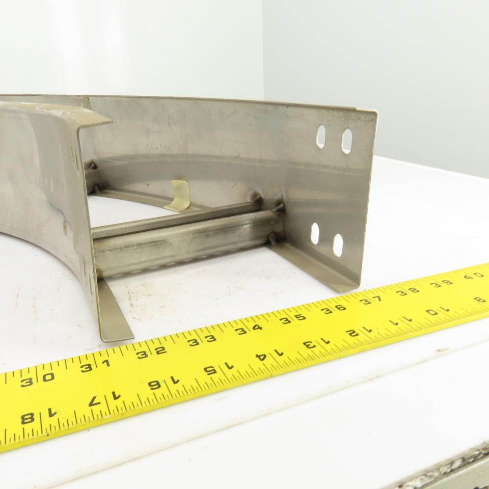 Cooper 4SS6MR-06-45HB12 B-Line Stainless Steel 45° Ladder Cable Tray 6″ W