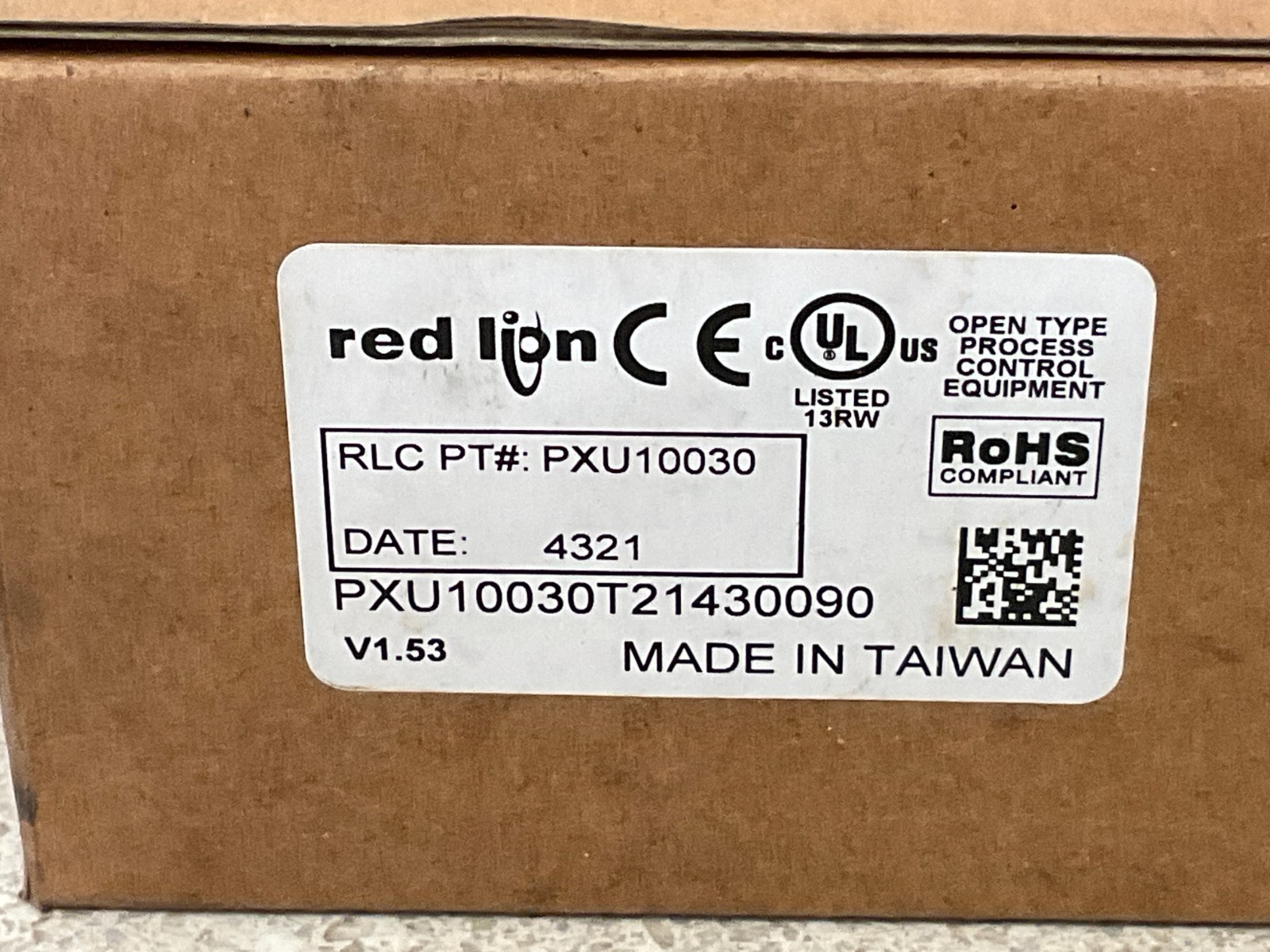 Red Lion PXU10030 NEW