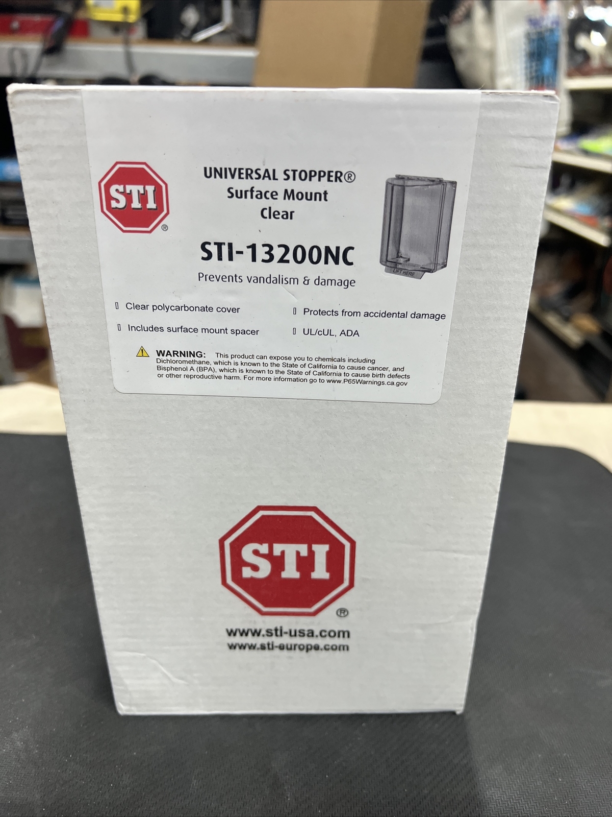 Safety Technology International STI-13200NC, Enclose Protective Cover Box Wear