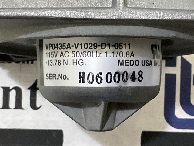 Medo Vacuum Pump – VP0435A-V1029-D1-0511 w/Warranty