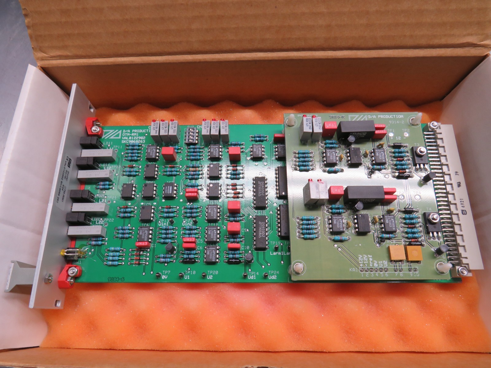 Dametric AB OTM-RM1 Optional Temp. Board Valmet VAL0122982