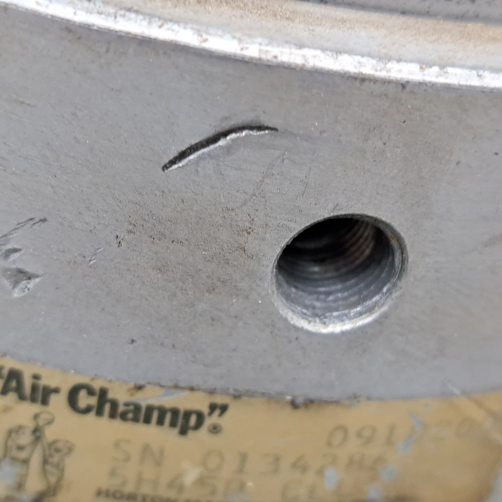 Horton Air Champ 091020 / 5H45? (D,P,R,B?) Clutch 1.5″ Bore / 6″ OD 5″ Length