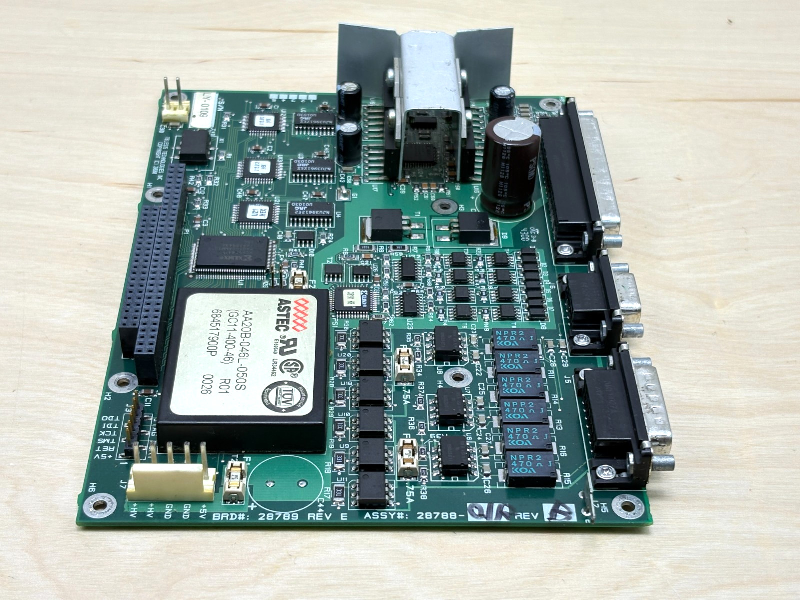 Telesis 28788-01 Rev B Communication Board for TMC420 Pinstamp Controller