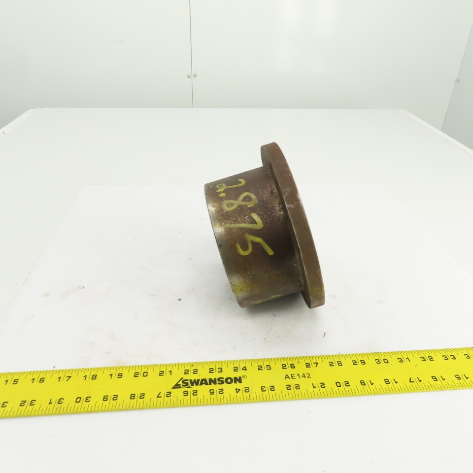 Flanged Coupling Hub Sleeve 2.875″ Shaft 7-7/8″ Flange OD 3/4″ Key