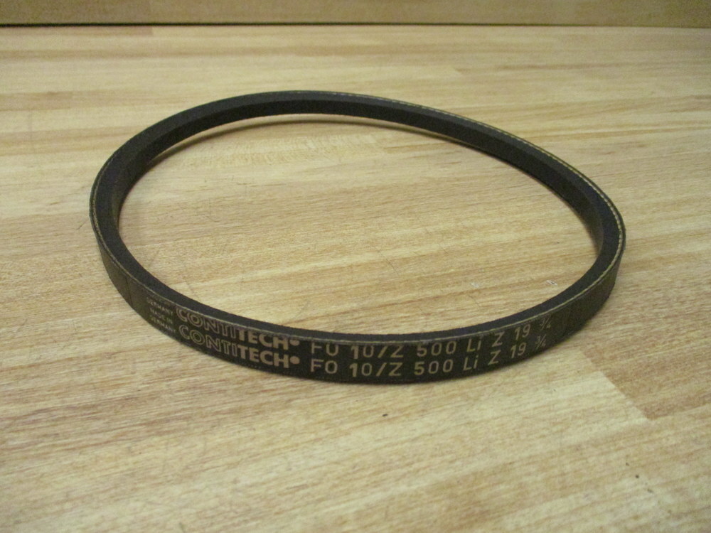 Contitech F0 10/Z 500 Li Z 19 3/4 V-Belt F010Z500LiZ1934 (Pack of 3)