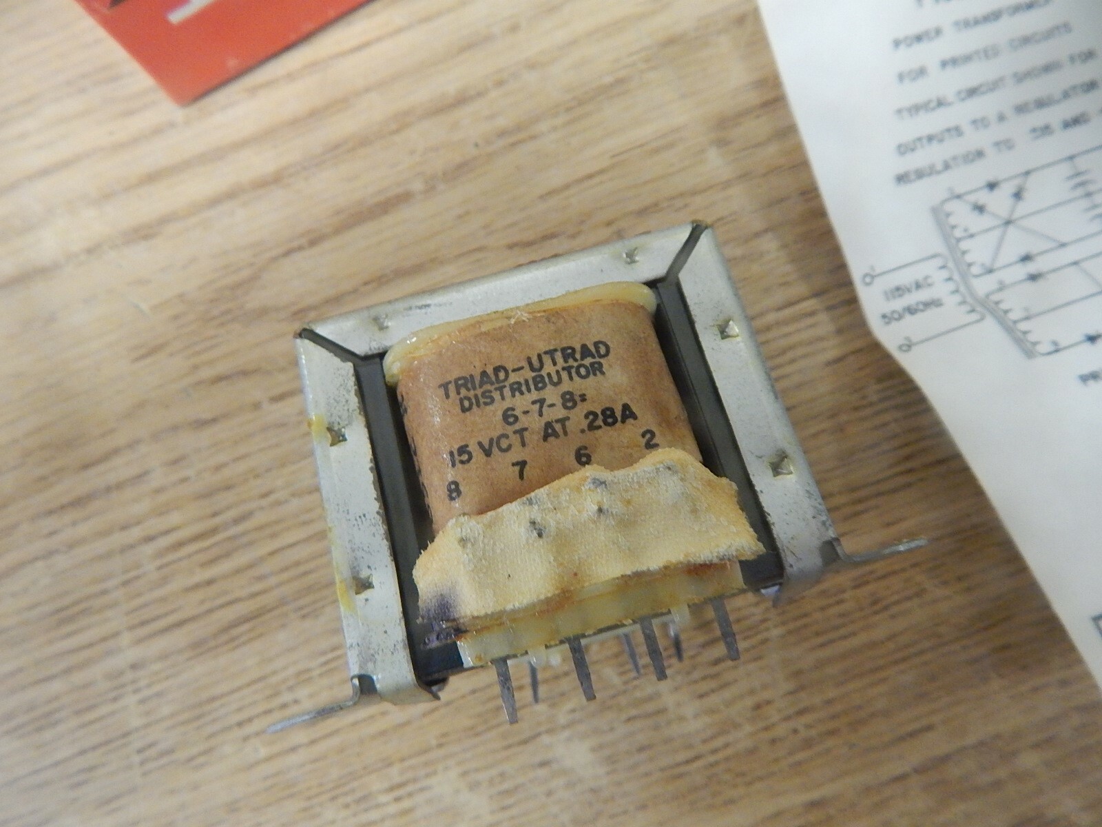 NEW Triad F169XP Power Transformer 115VAC 32VCT .10A 15VCT .287A FREE SHIPPING*