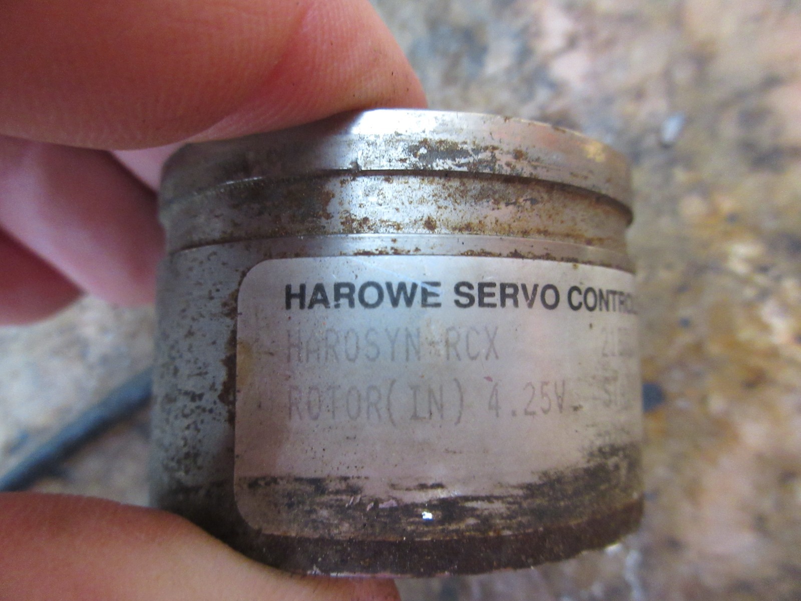 HAROWE SERVO CONTROLS ENCODER HAROSYN-RCX 21BRCX-500-J12 1-604-0001 MOTOR EACH 1