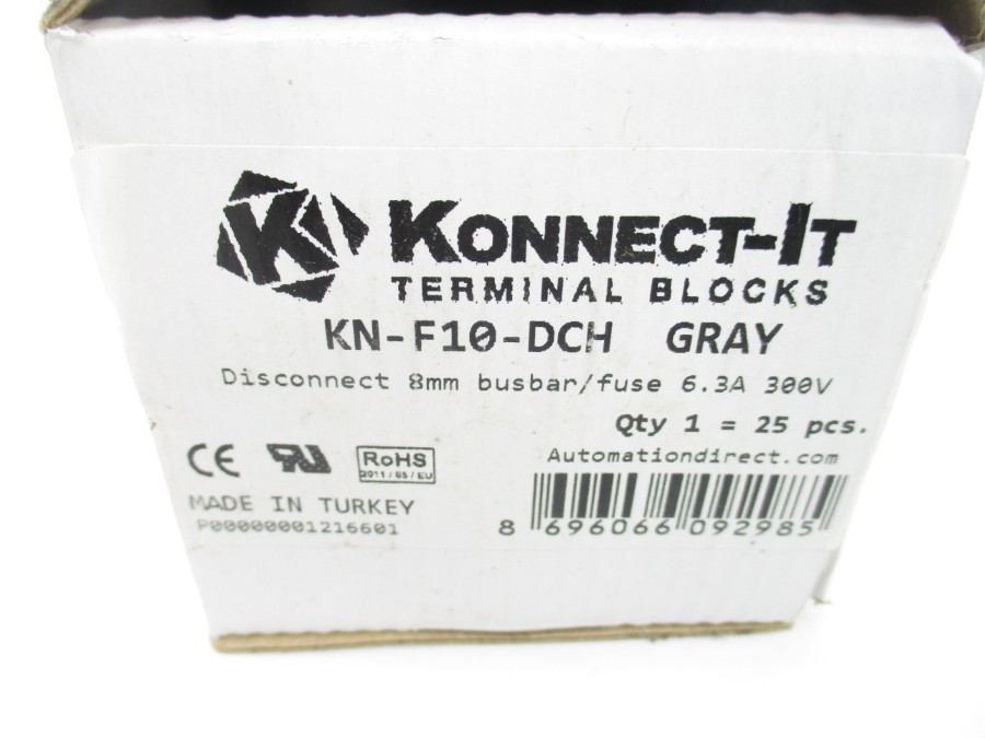 KONNECT-IT KN-F10-DCH 300V 6.3A (PKG OF 25) NSMP