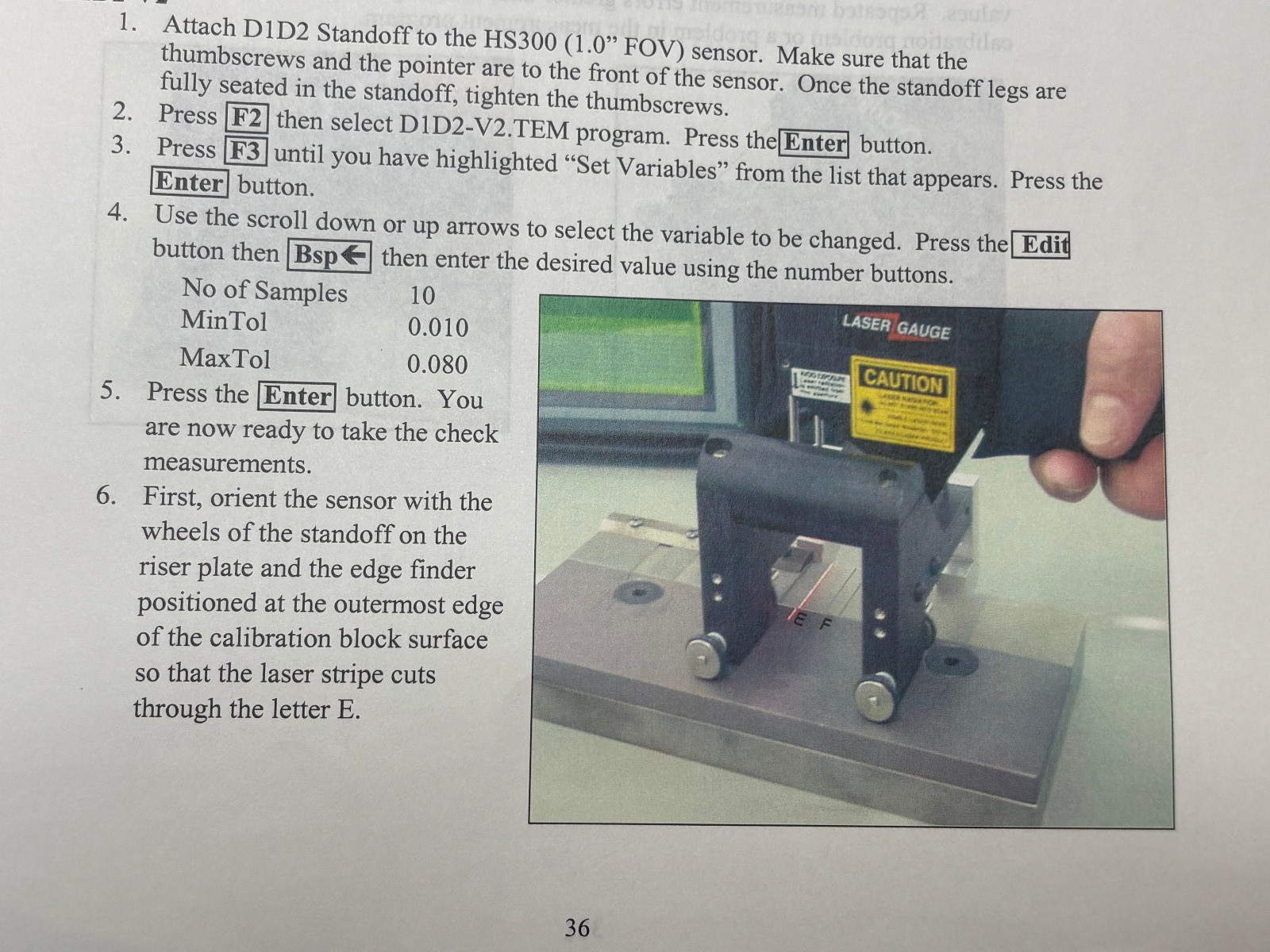 Lasergauge 1000-B2 Laser Profile Measurement System Optical Metrology***TESTED**