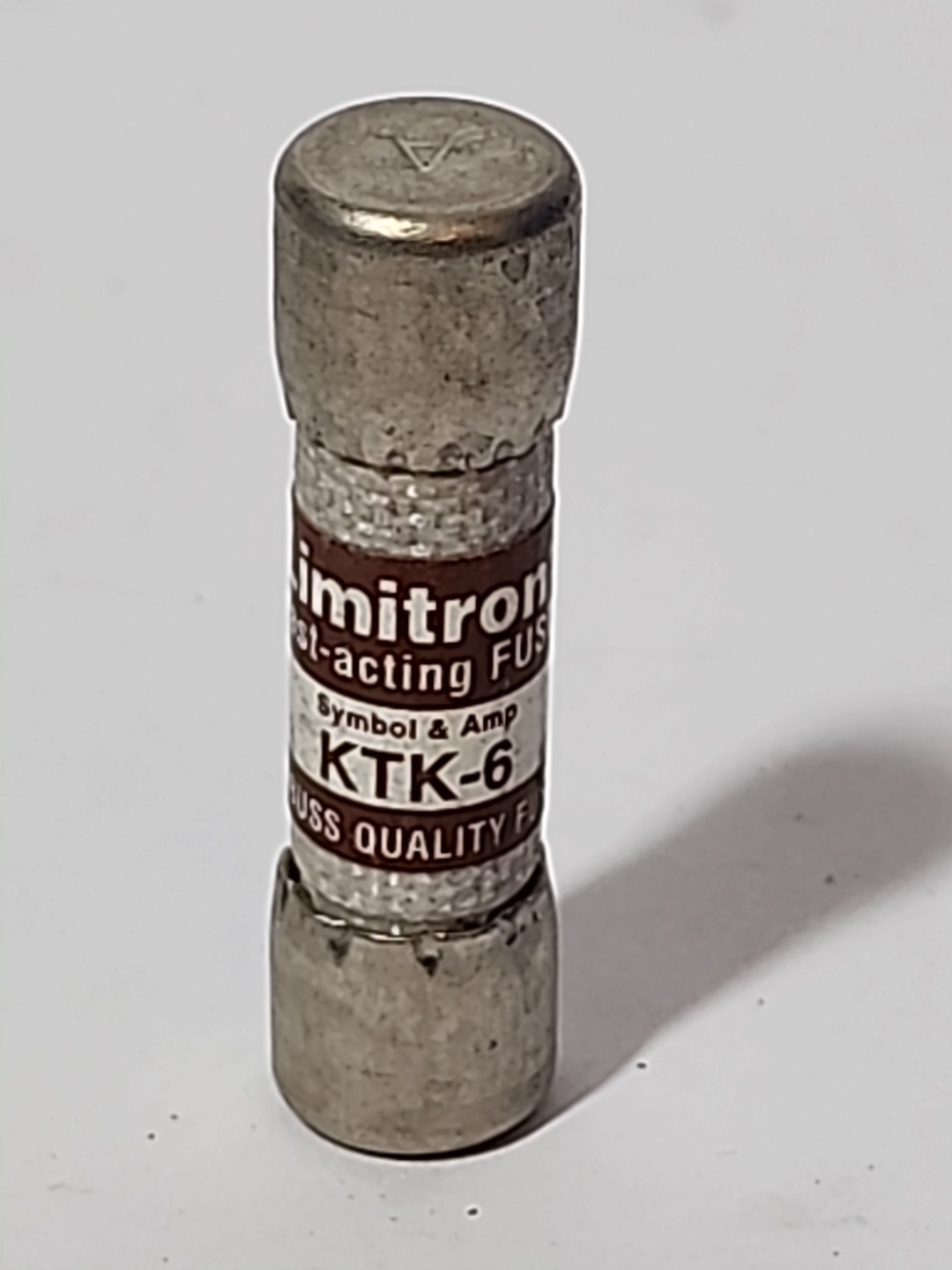 (Lot Of 12) Limitron Fast-Acting Fuse KTK-6 600V