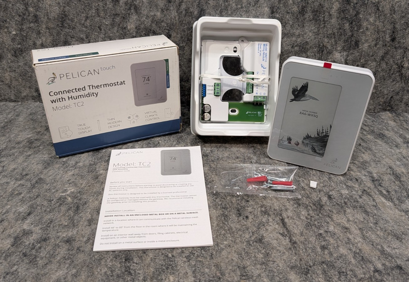 Pelican TC2 Connected Thermostat Humidity Control 🔥New 🔥 – READ