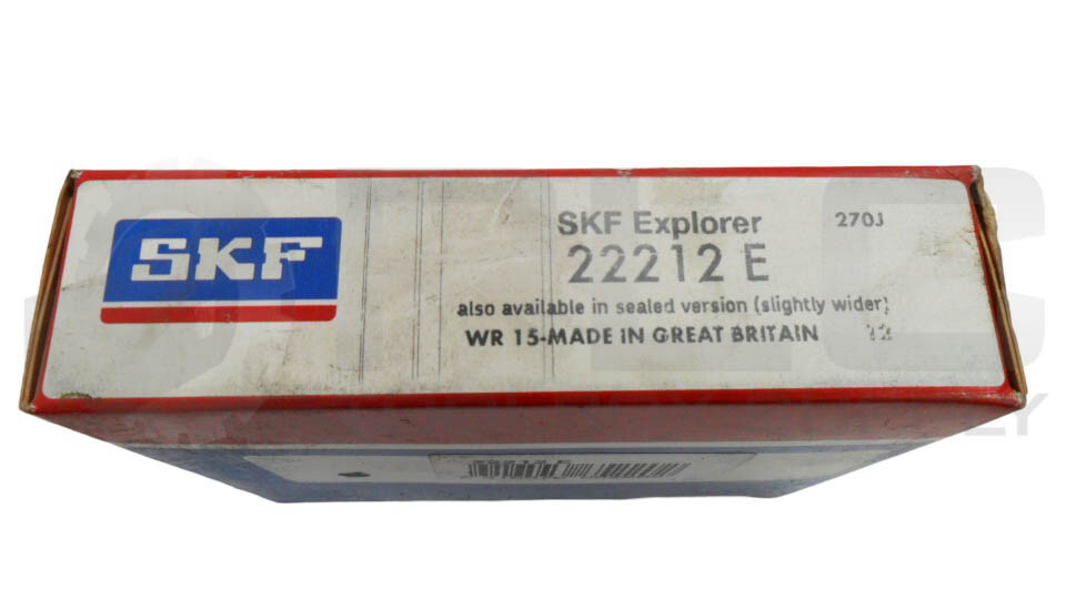 SEALED NEW SKF 22212 E ROLLER BEARING 2-3/8″ BORE 22212E *READ*