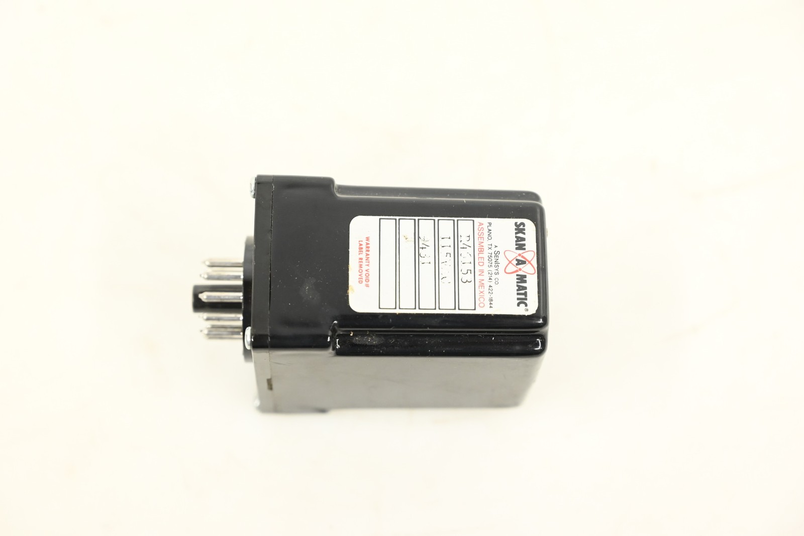 Skan-A-Matic R46153 Sensor Amplifier Relay Control Open Collector, 115VAC