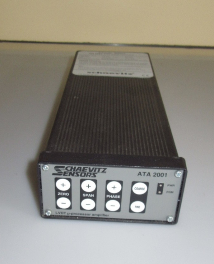 Schaevitz Sensors 02291327-000 LVDT Signal Conditione 110-120V ATA2001