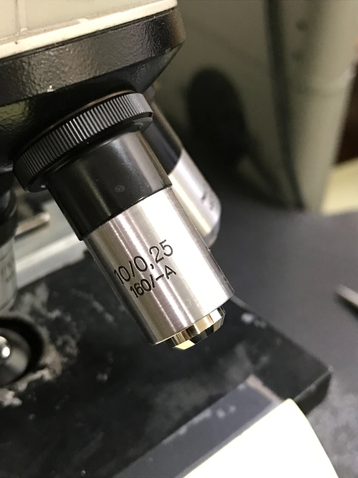 AUS JENA M290906 Research Binocular Microscope with X.Y Stage