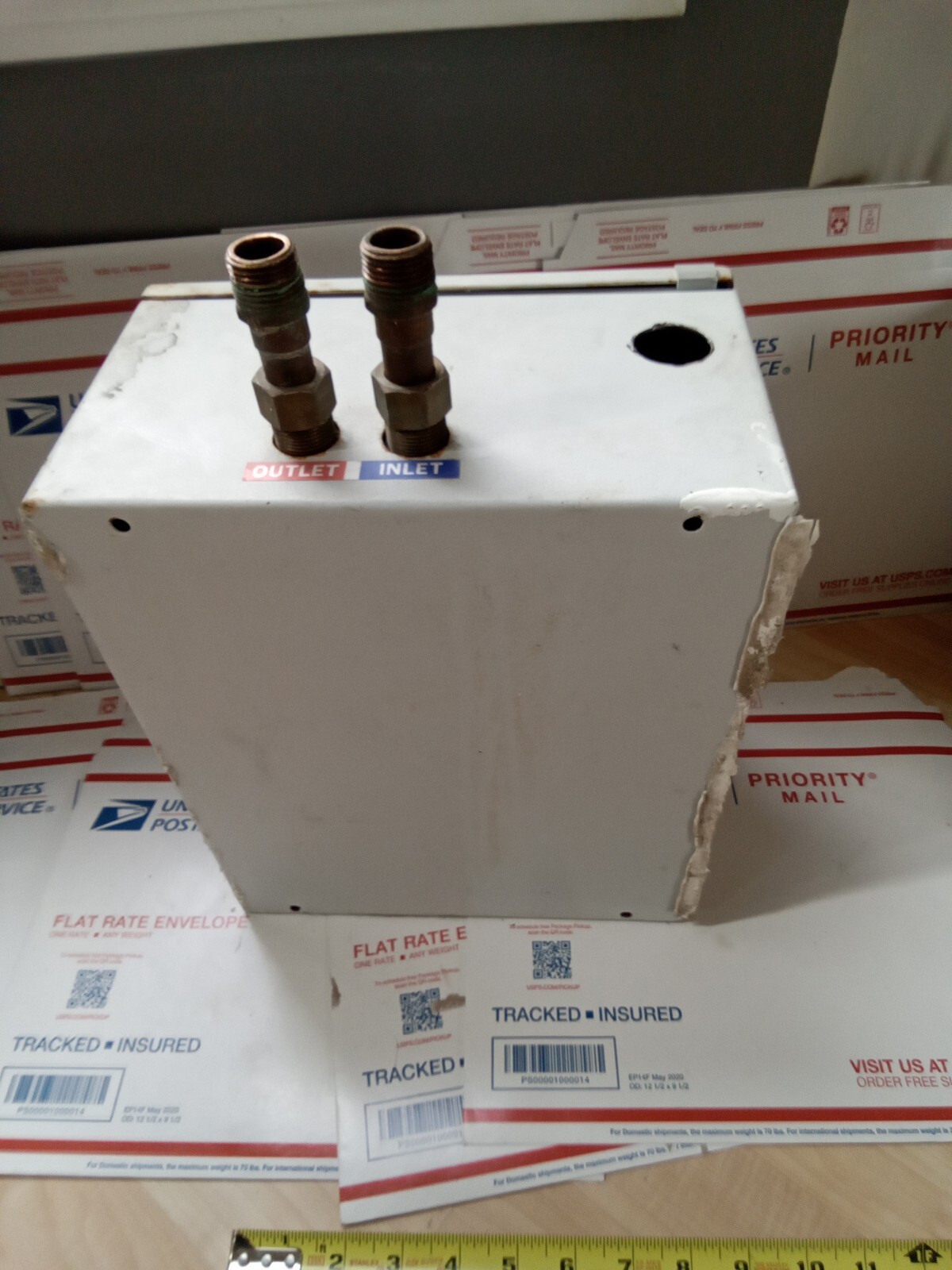 EEMAX EX100T ELECTRIC TANKLESS WATER HEATER USED , T1