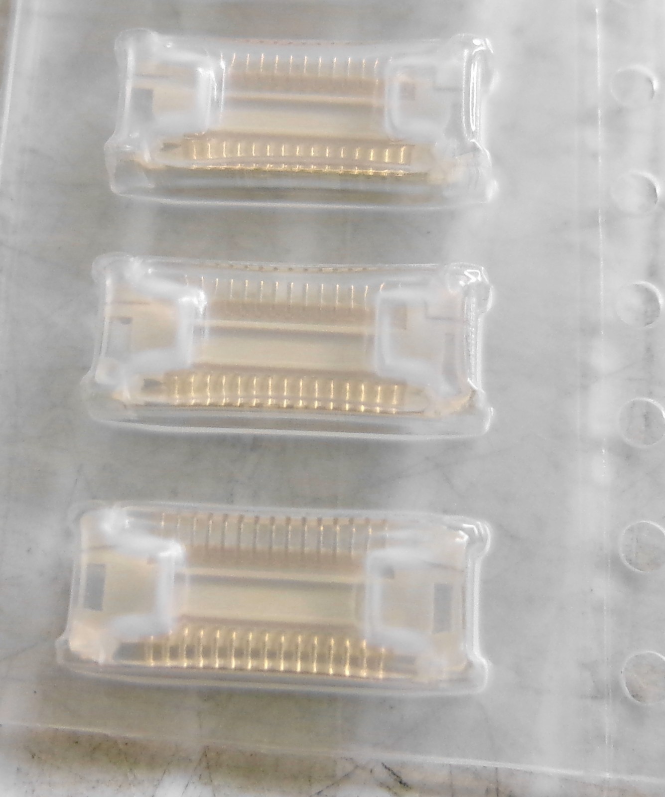 Molex 0537480308 30 Position Connector Plug (Lot of 10)