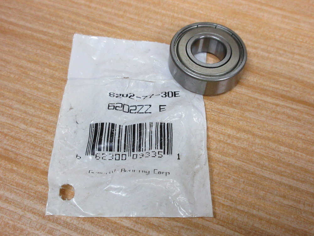 General Bearing 6202-77-30E Roller Bearing 6202ZZE