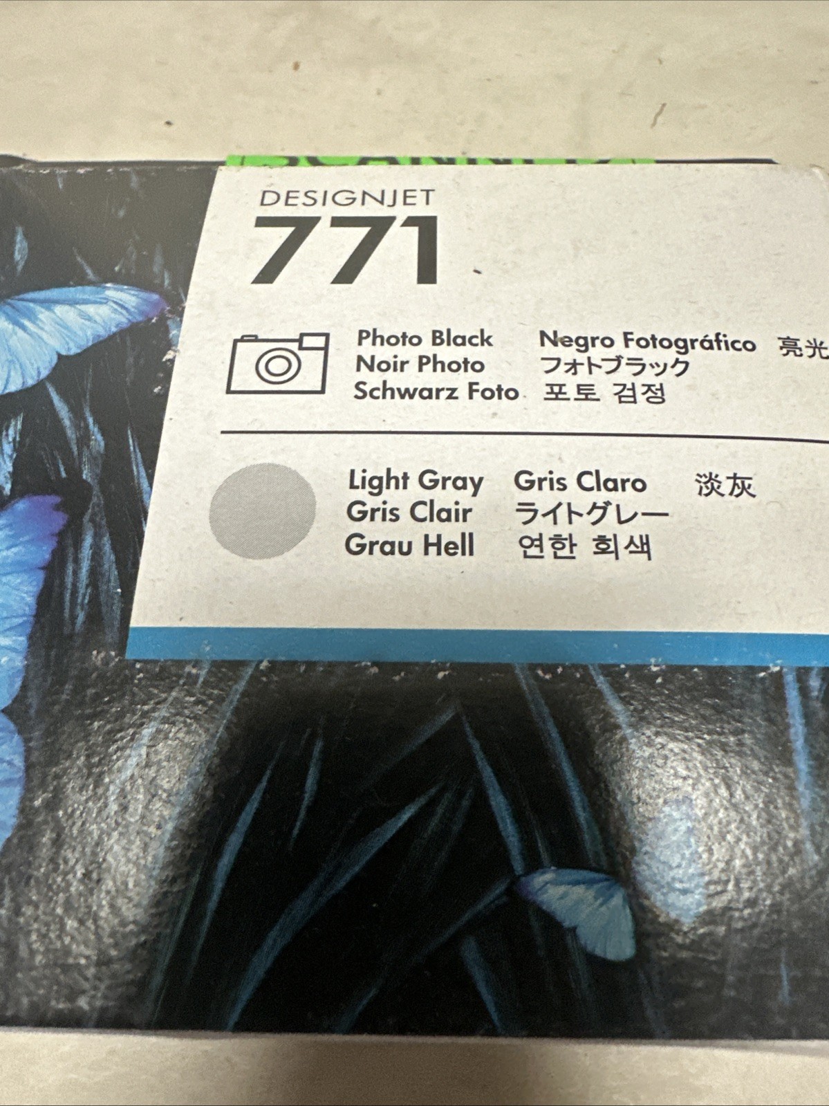 Hewlett Packard,771,Designjet Phot Black/Light Gray NOS