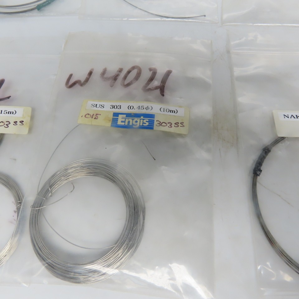 Micro Welding Wire S50C, SKD-61, STAVAX, SUS Assorted Lot