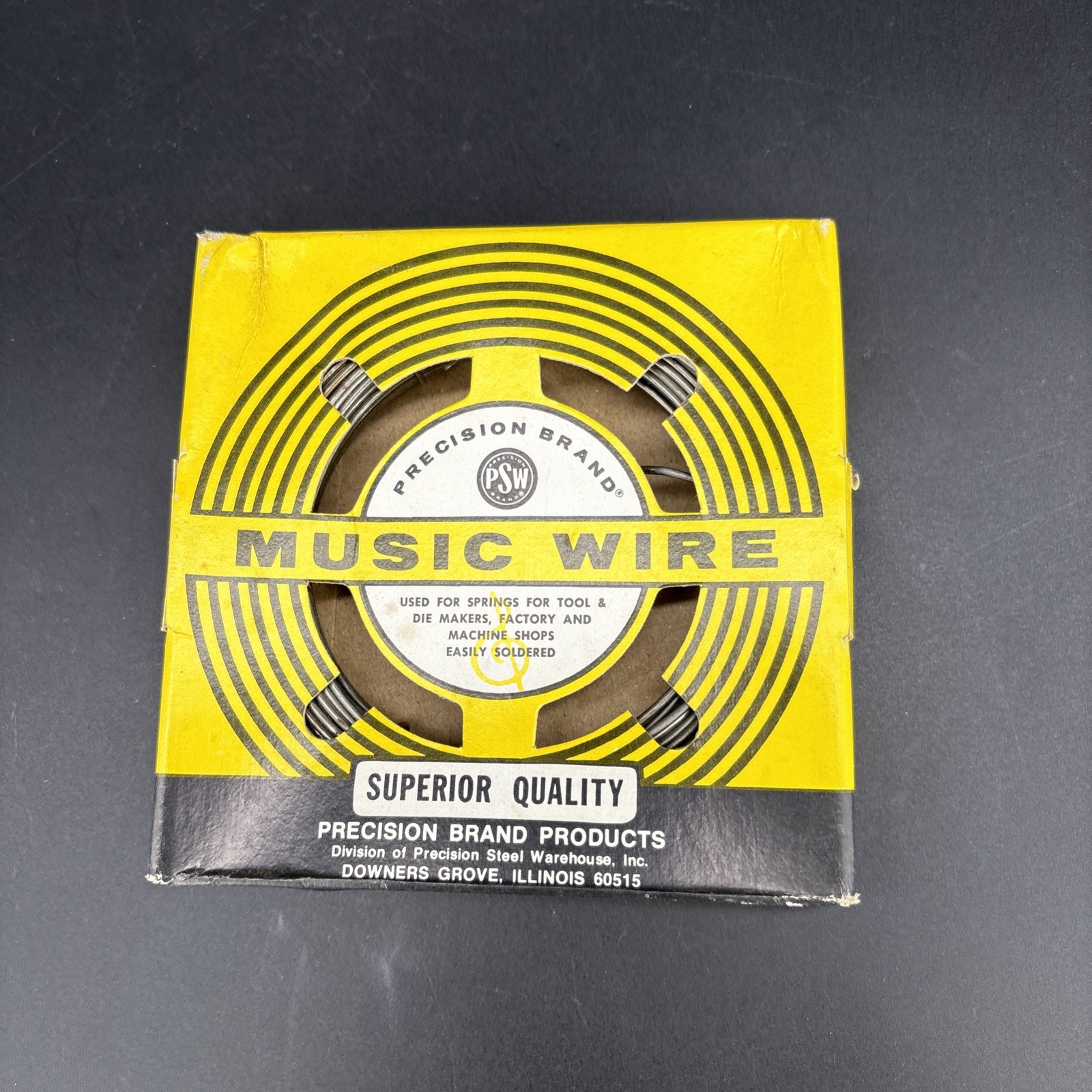 NOS Precision Brand Superior Quality Music Wire 1 Lb. .067 Diameter Roll 21067