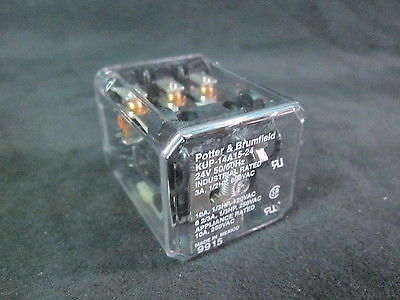 Potter & Brumfield KUP-14A15-24 Relay, 24V, 50/60Hz