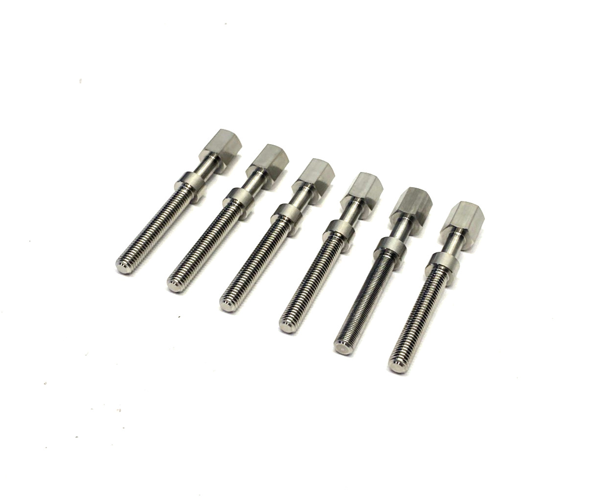 MiSUMi AJSTS5-30 Hex Head Adjusting Bolts 304SS M5 x 0.8 30mm Length LOT OF 6